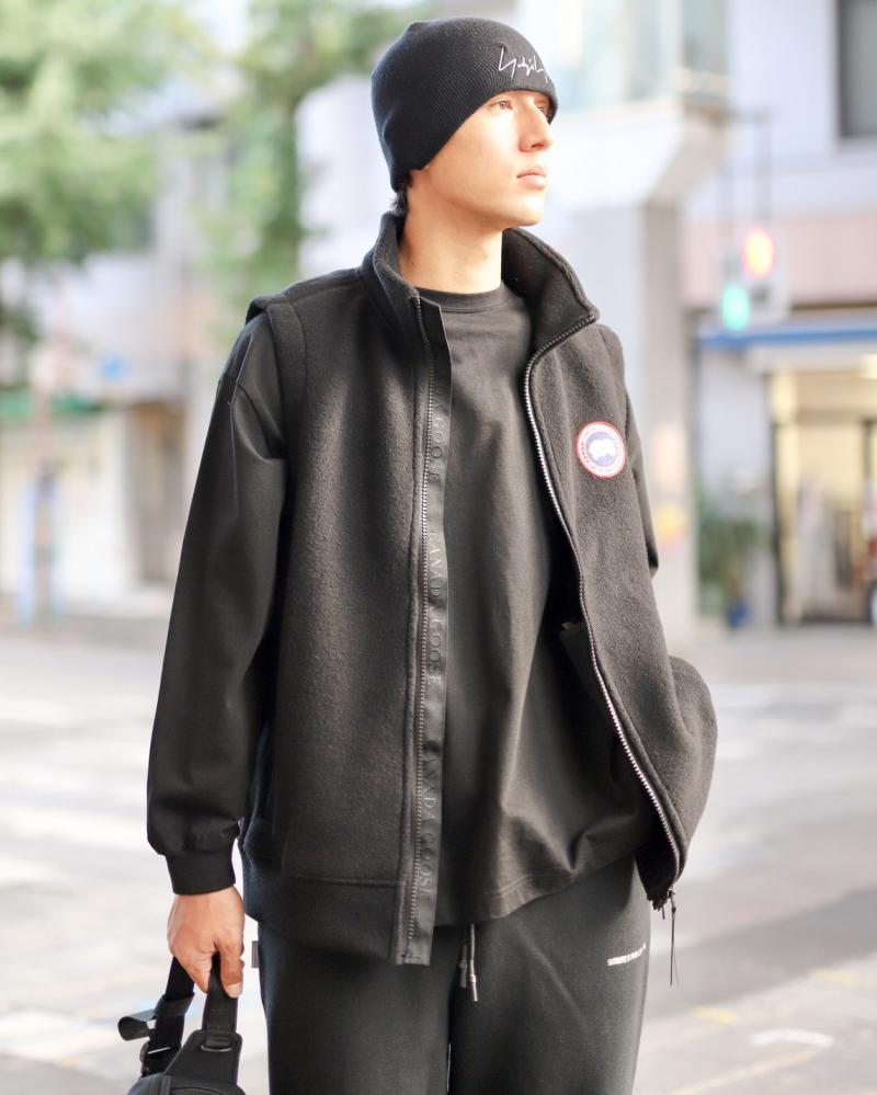 CANADA GOOSE ʥ23AWե꡼٥Mersey Vest Kind Fleece(7052M) BLACKʥ谷Ź 