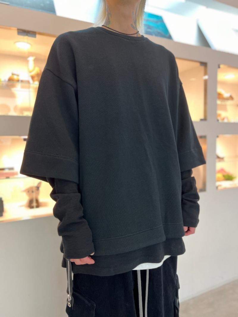 A.F ARTEFACT / Side Zip Layered Pullover