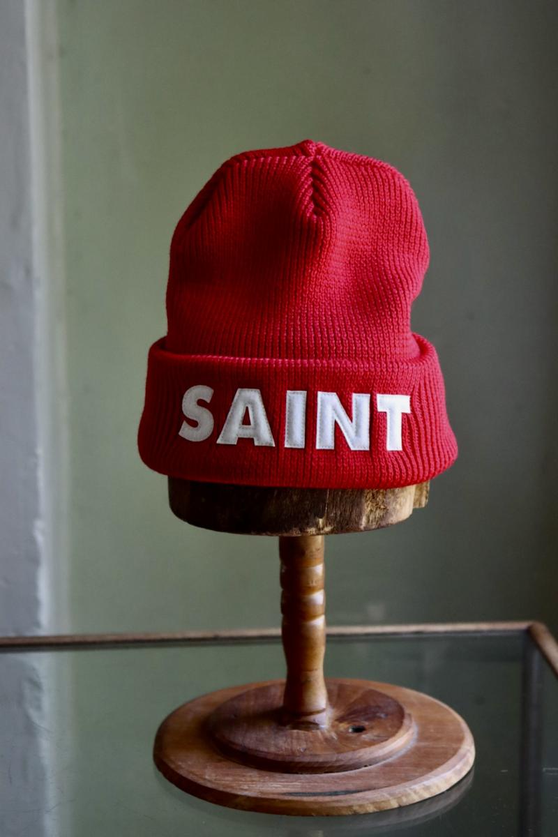 ©SAINT Mߡߡߡߡߡ ȥޥ 23AW ˥åȥå SAINT KNIT CAP(SM-A23-0000-051)RED113()ȯ!