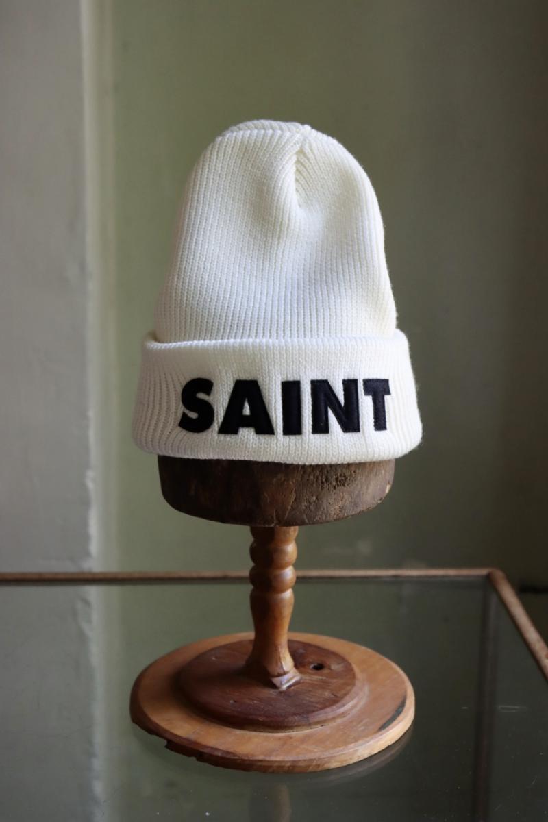 ©SAINT Mߡߡߡߡߡ ȥޥ 23AW ˥åȥå SAINT KNIT CAP(SM-A23-0000-049)WHITE113()ȯ! 