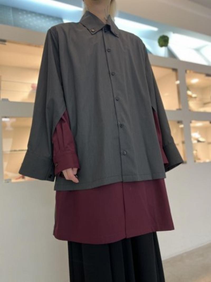 WIZZARD / LAYERED SHIRTS COAT 