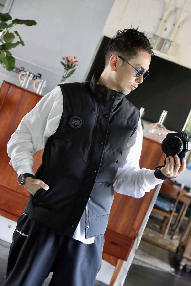 CANADA GOOSE ʥ23AW GARSON VEST BLACK LABEL(4151MB) BLACK ʥ谷Ź 