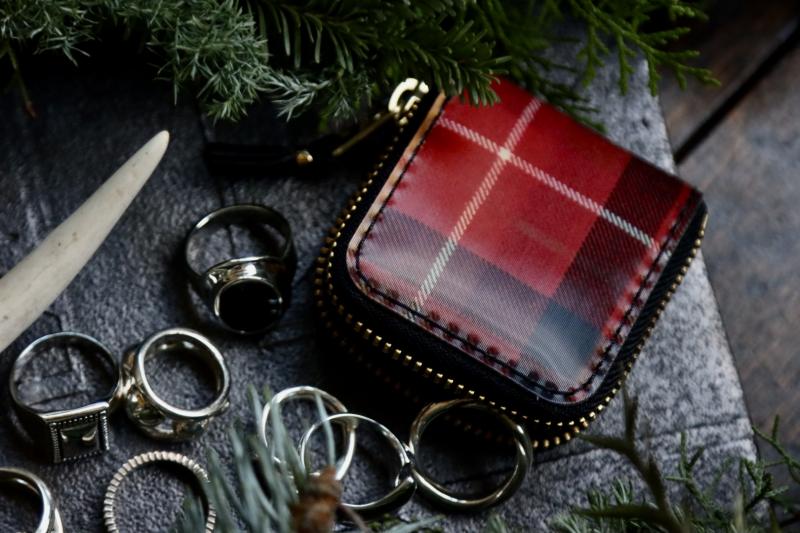 Wallet COMME des GARCONS åȥǥ륽LENT TARTAN LINE D󥱡(SA4100LT)RED/YELLOW 