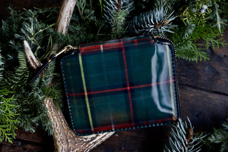 Wallet COMME des GARCONS åȥǥ륽 LENT TARTAN ޤZIP(SA2100LT)RED/GREEN