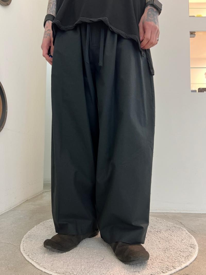 my beautiful landlet / COTTON SILK WIDE EASY PANTS 