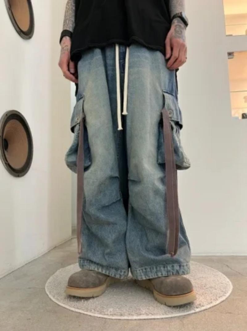 A.F ARTEFACT / Vintage Denim Wide Pants 