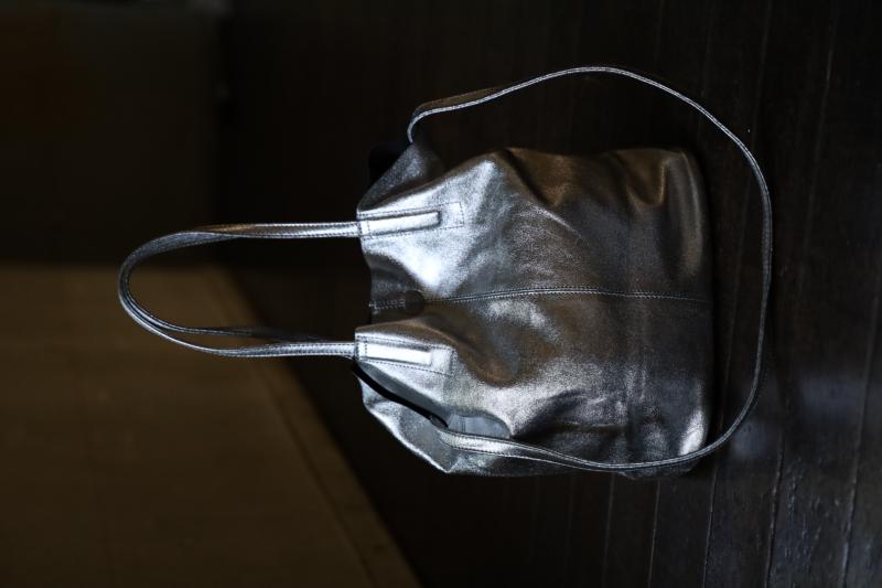 Morphee / ե ȡ3WAY MIDIUM TOTE(SHORT) SILVER 