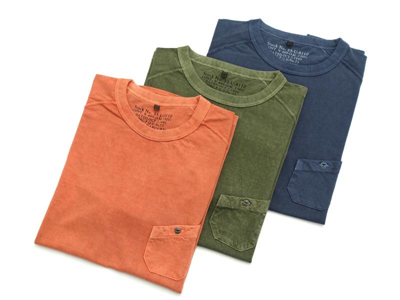 Nigel Cabourn5.6oz BASIC T-SHIRT PIGMENT