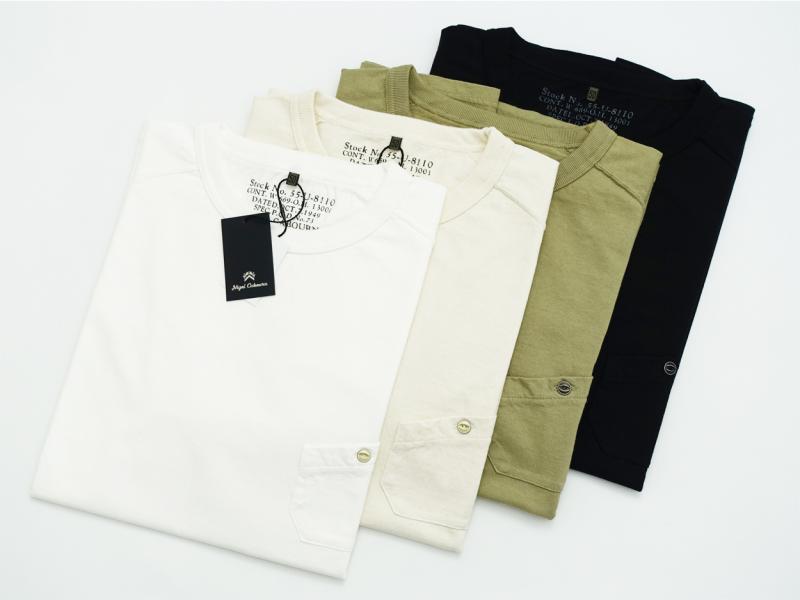 Nigel Cabourn5.6oz BASIC T-SHIRT PIGMENT