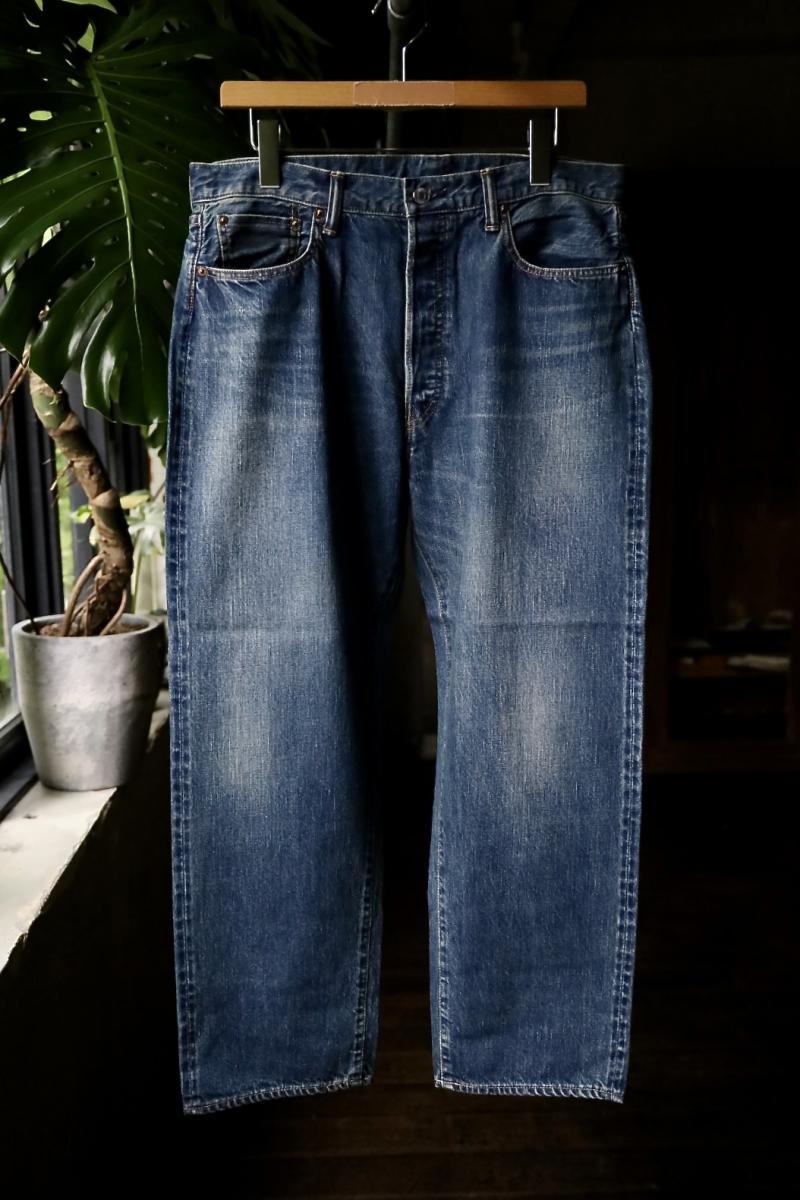 A.PRESSE Washed Denim Wide Pants(AP-4002)INDIGO713()ȯ! 