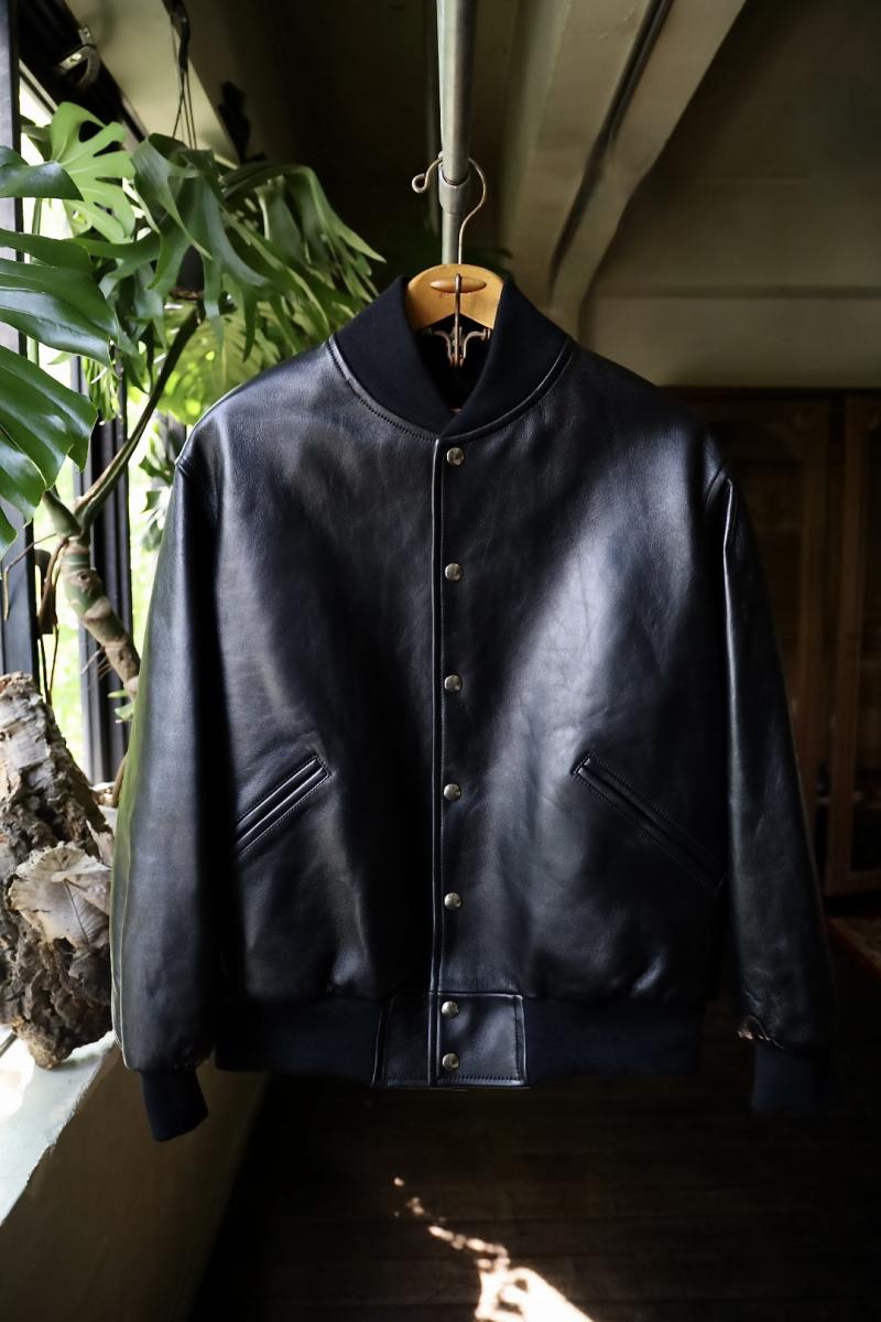 A.PRESSE ץå Leather Award Jacket(24-01-03H)BLACK810()ȯ!