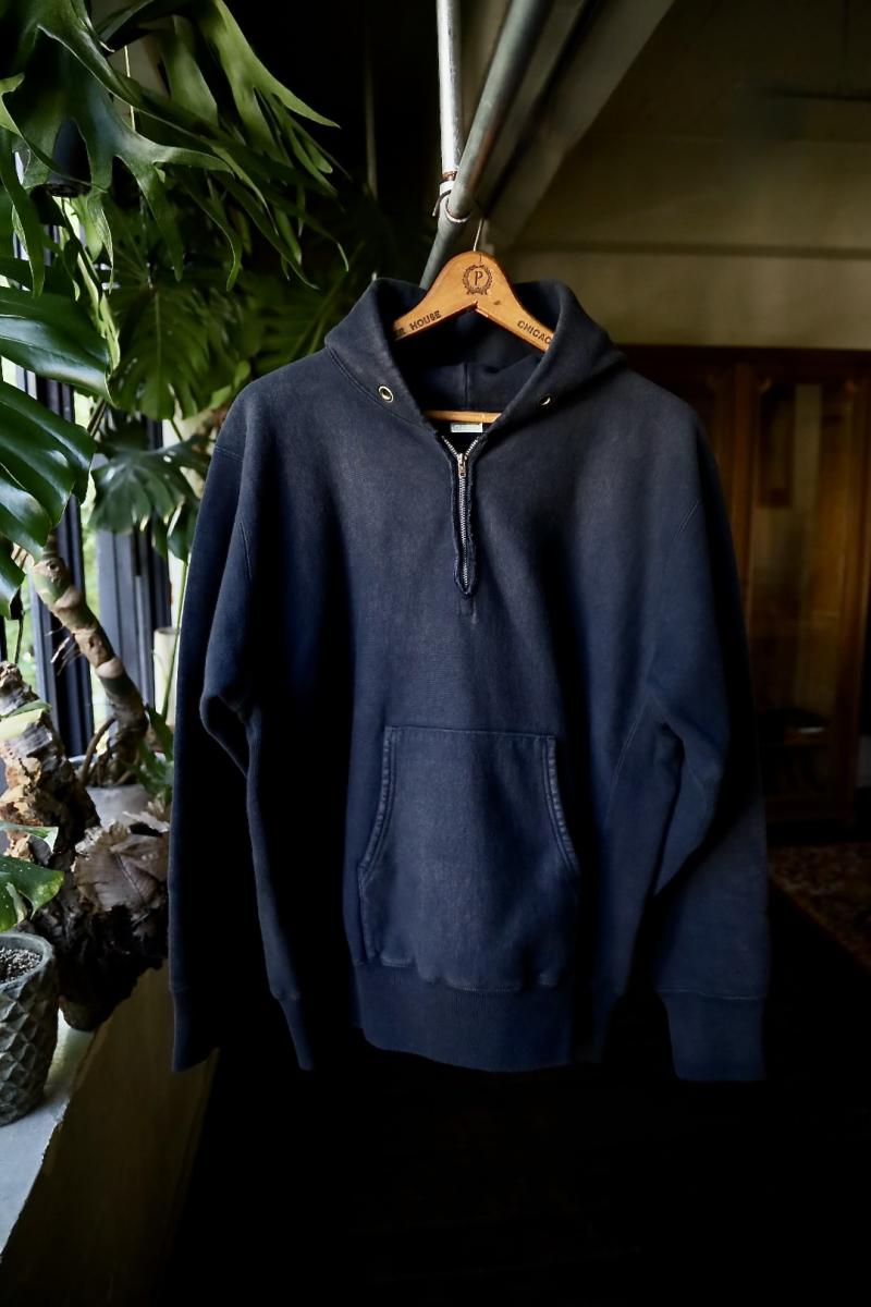 A.PRESSE ץå Vintage Half Zip Sweat Hoodie (24AAP-05-07K)BLACK824()ȯ! 