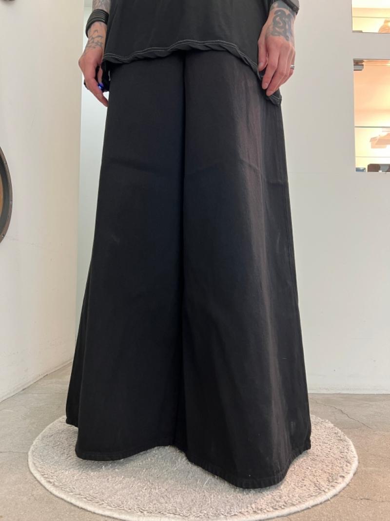 LAD MUSICIAN / 12oz FLAT DENIM HAKAMA PANTS 