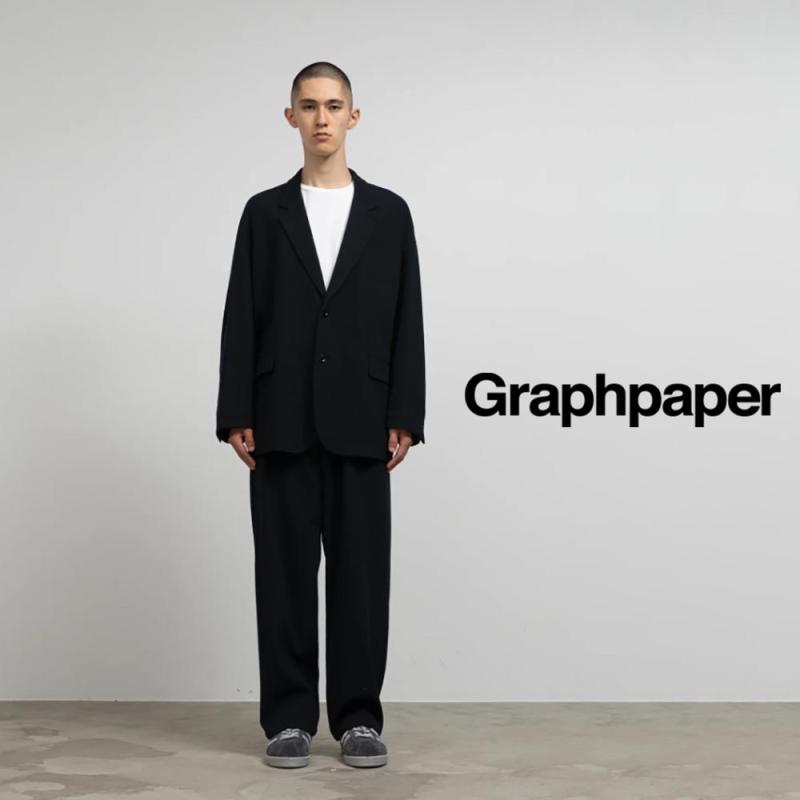 Graphpaper/ ƥ١Wooly Cotton Twill Single Jacket(GM243-20072B)and more