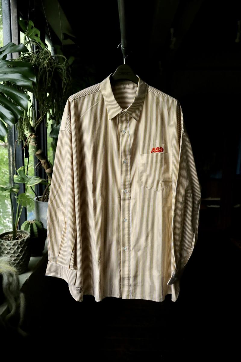 FreshService ASFS CORPORATE UNIFORM SHIRT(FSC243-50198AS)YELLOW STRIPE831()ȯ! 