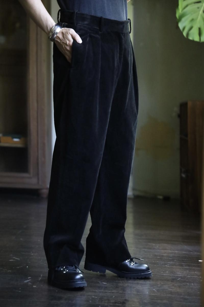 A.PRESSE ץå Vintage Corduroy Trousers(24AAP-04-16H)BLACK97()ȯ! 