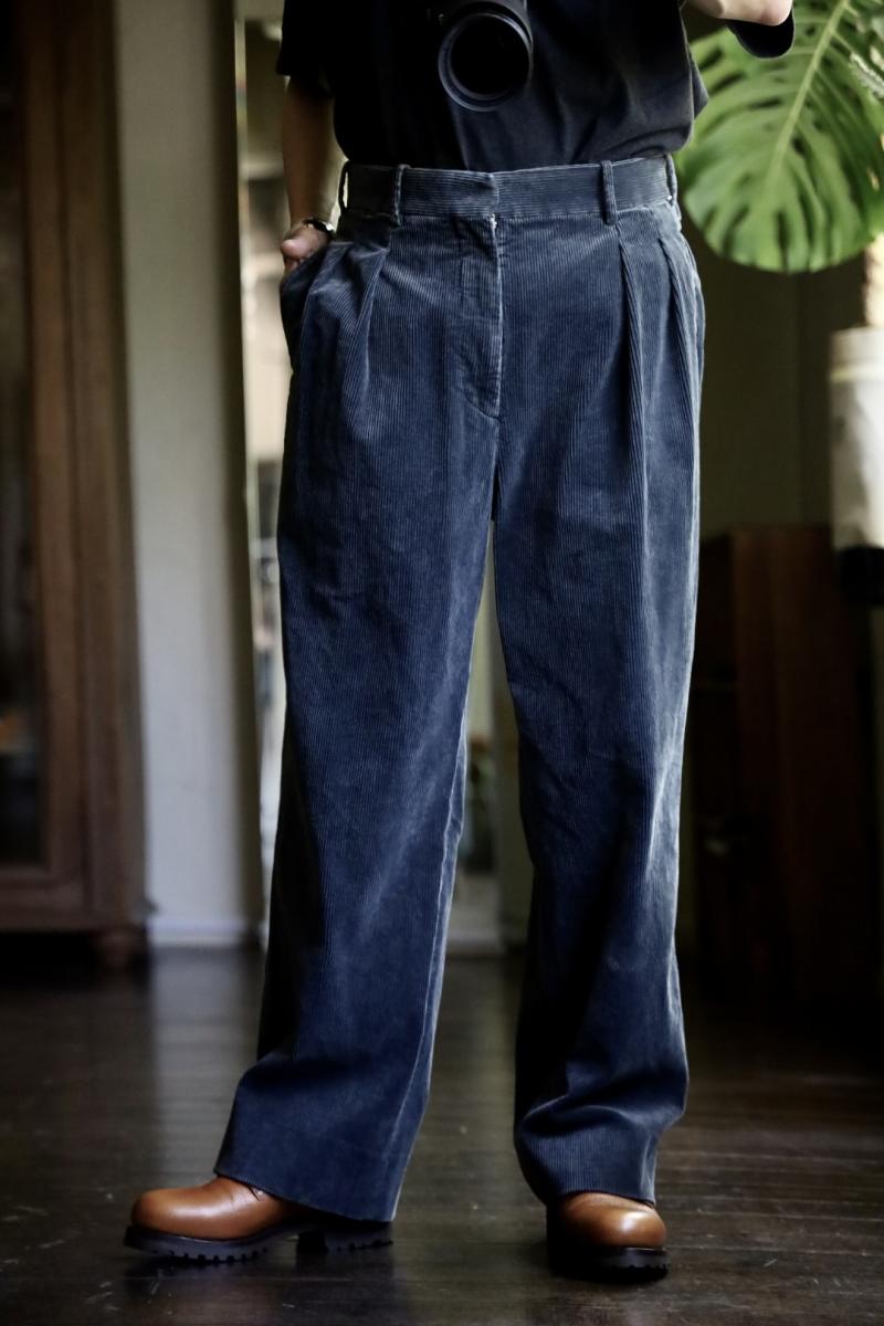 A.PRESSE ץå Vintage Corduroy Trousers(24AAP-04-16H)GRAY97()ȯ! 