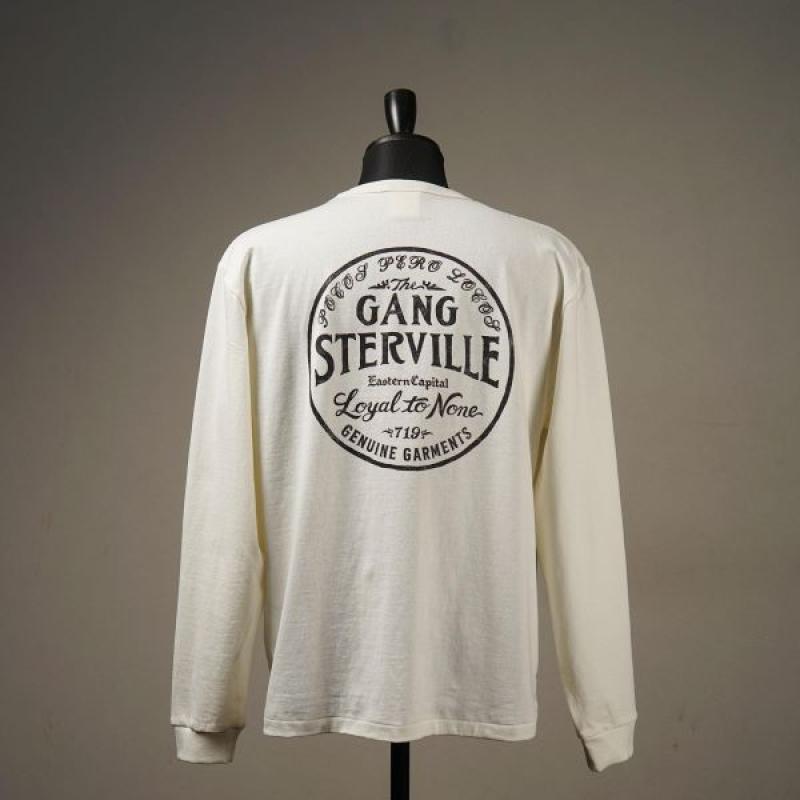 GANGSTERVILLE(󥰥)CIRCLE SIG-L/S T-SHIRTS