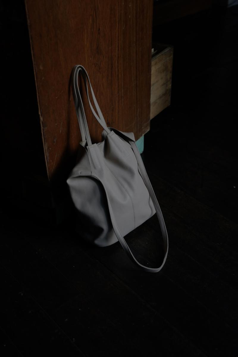 Morphee / ե Хå 3WAY MIDIUM TOTE(SHORT)GREY 