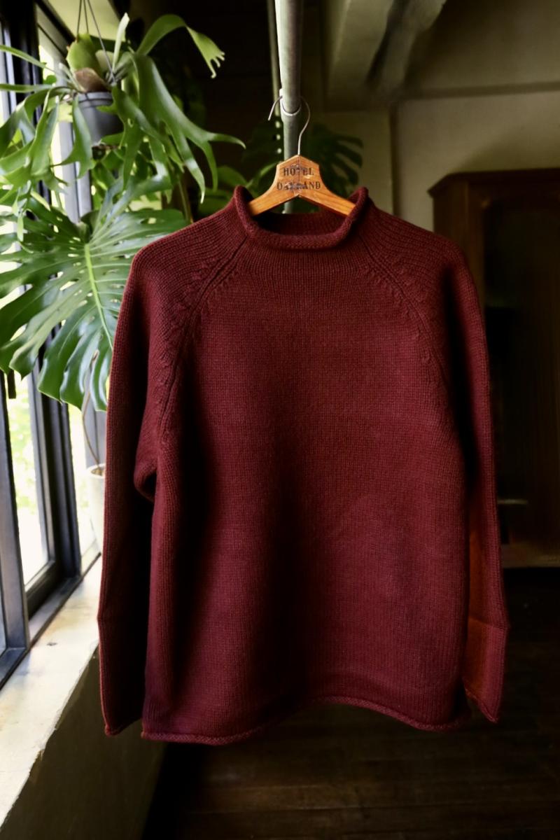 A.PRESSE ץå Roll Neck Sweater(24AAP-03-08K)BURGUNDY105()ȯ! 