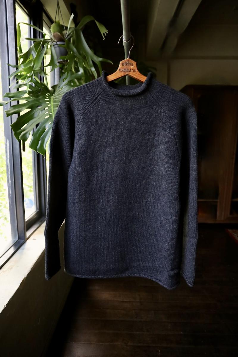 A.PRESSE ץå Roll Neck Sweater(24AAP-03-08K)CHARCOAL105()ȯ! 