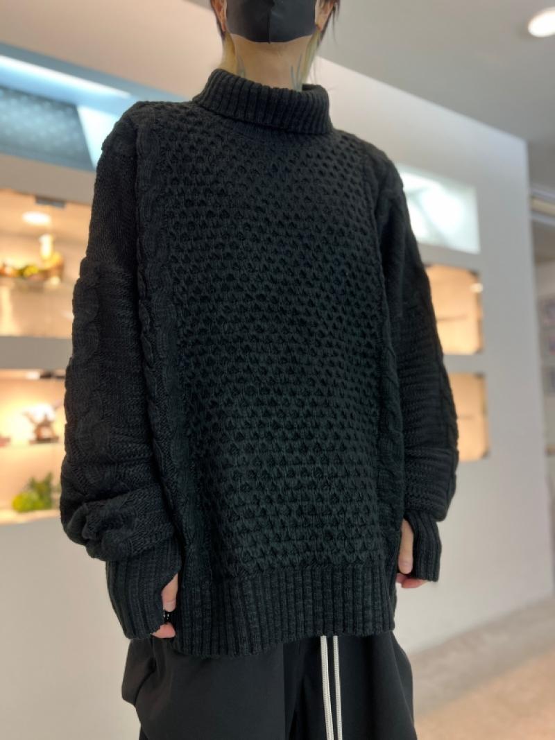 glamb / Fisherman Turtle Neck Knit 