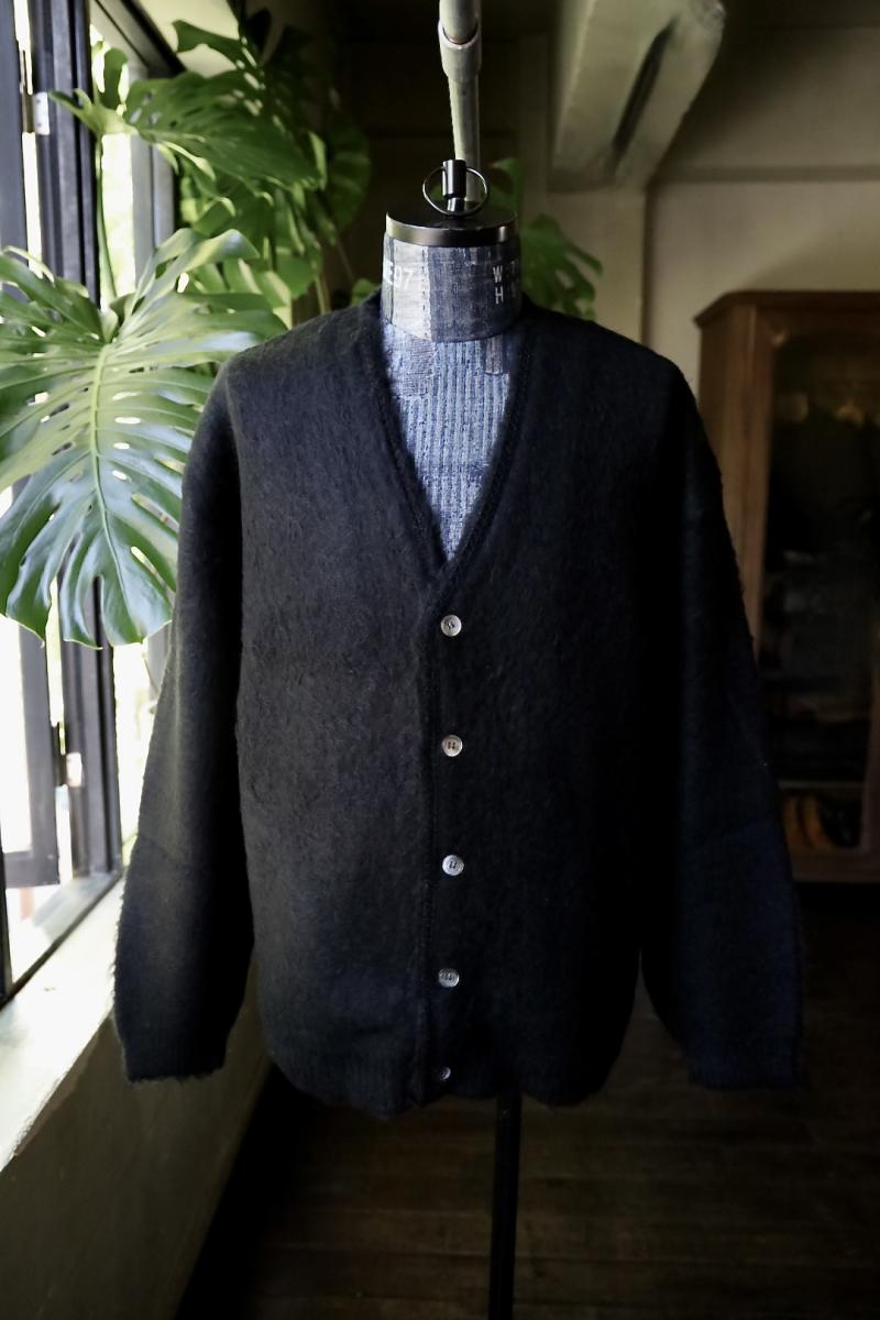 ©SAINT Mߡߡߡߡߡ ȥޥ24AW MOHAIR CARDIGAN(SM-YS1-0000-057)BLACK1012()ȯ! 