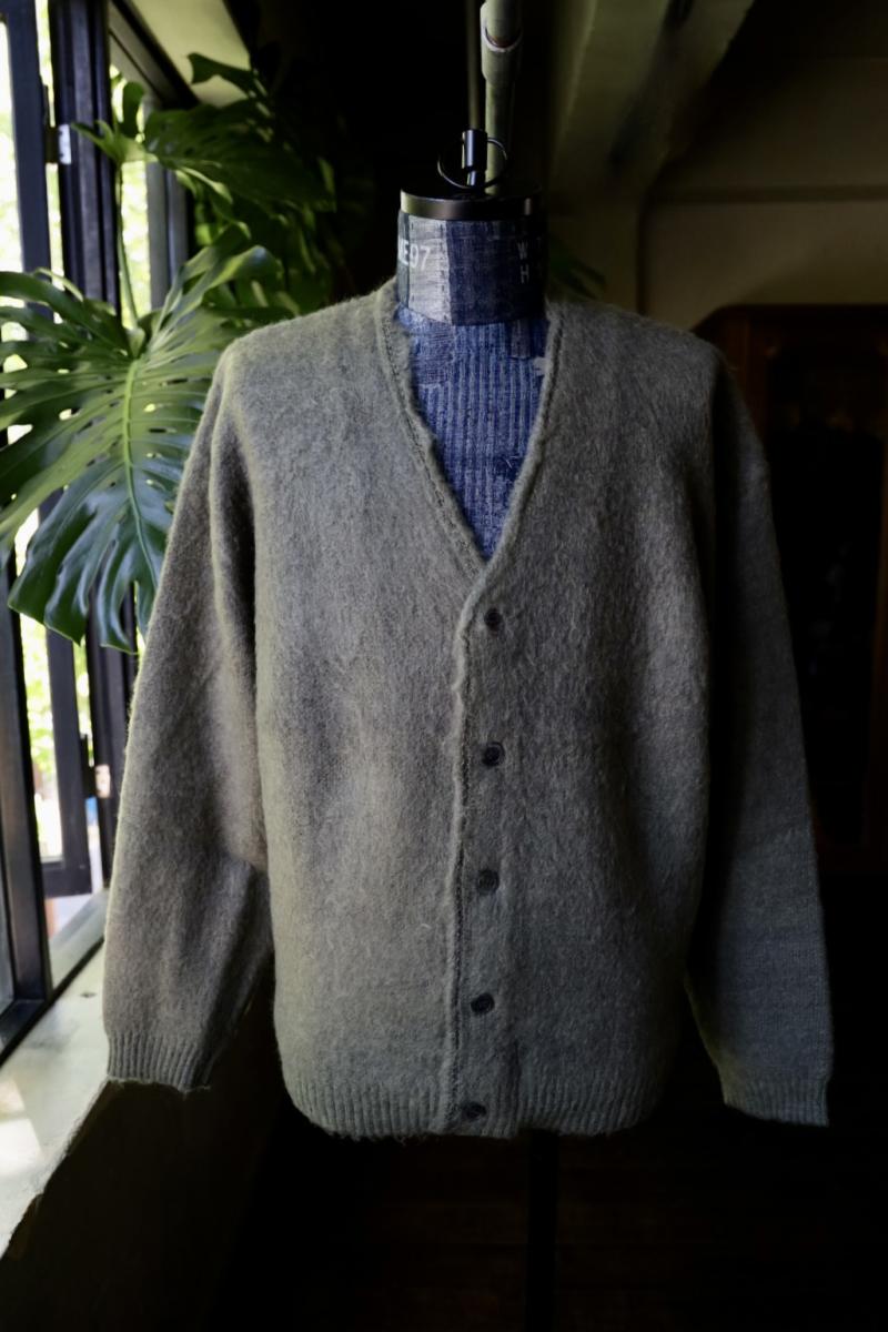 ©SAINT Mߡߡߡߡߡ ȥޥ24AW MOHAIR CARDIGAN(SM-YS1-0000-058)KAHKI1012()ȯ! 