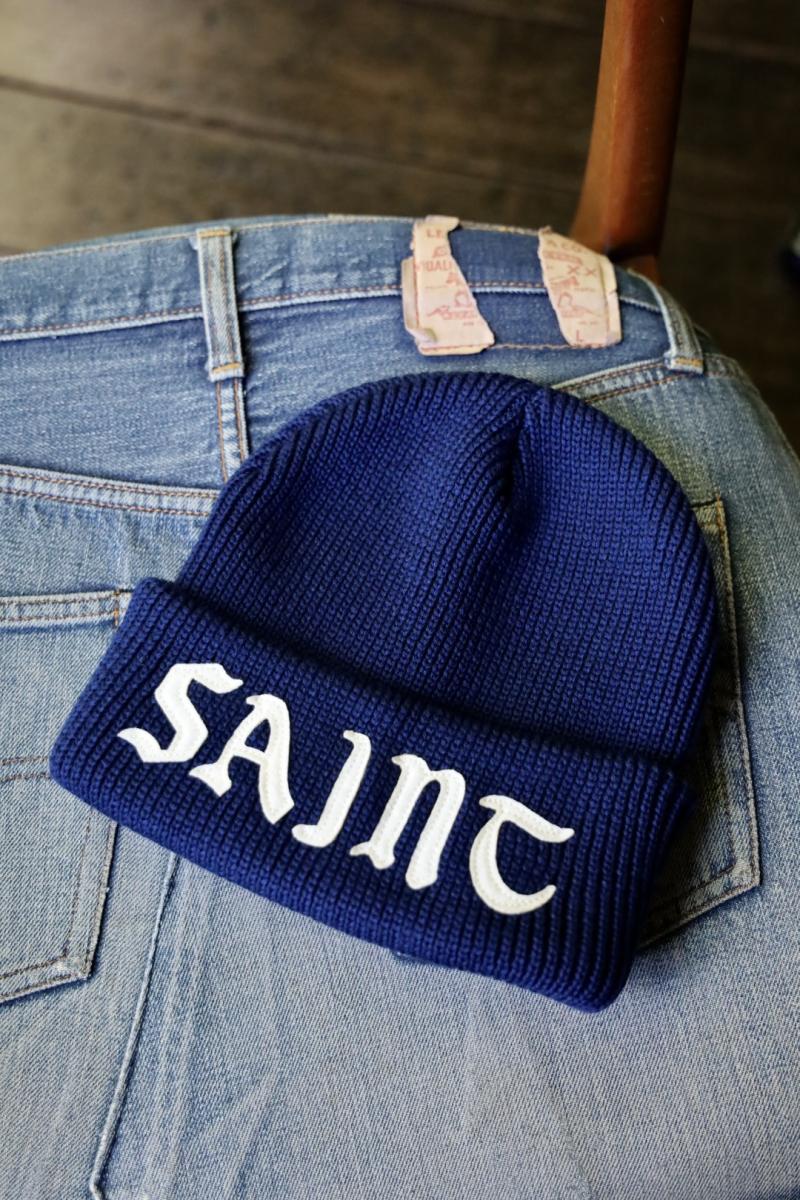 ©SAINT Mߡߡߡߡߡ ȥޥ24AW SAINT KNIT CAP(SM-YS1-0000-083)NAVY1012()ȯ! 23,100 ǹ