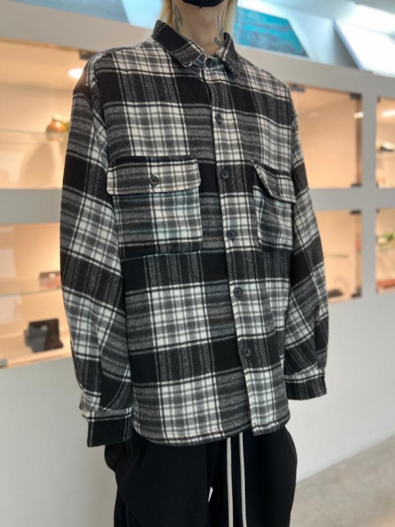 VICTIM / PADDING CHECK SHIRT JACKET 