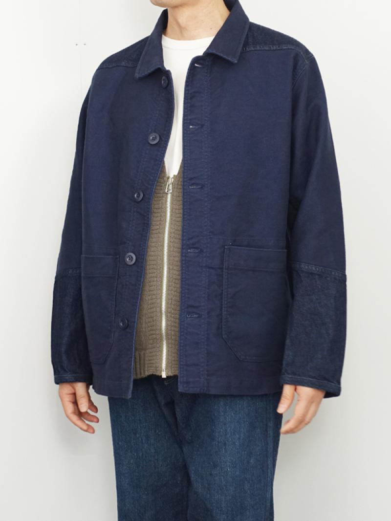 Nigel CabournENGINEER JACKET - MOLESKIN-