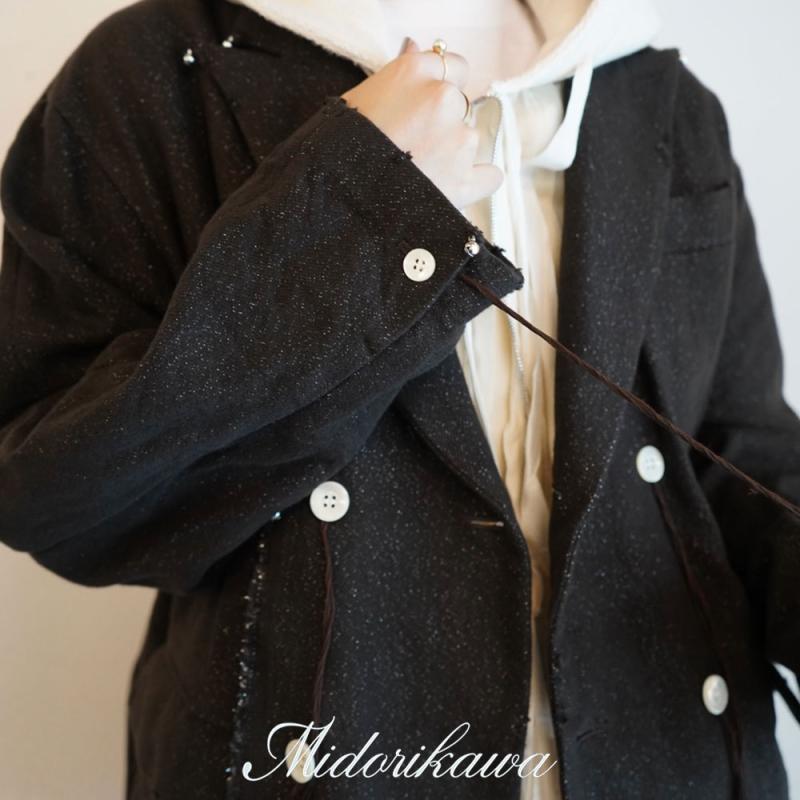 Midorikawa/ƥ١GLITTER NEL DAMAGE COAT