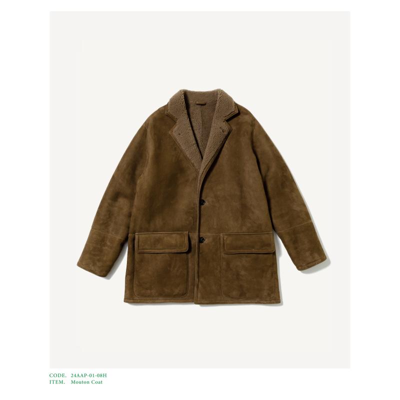 A.PRESSE ץå Mouton Coat(24AAP-01-08H)BROWN119()ȯ! 