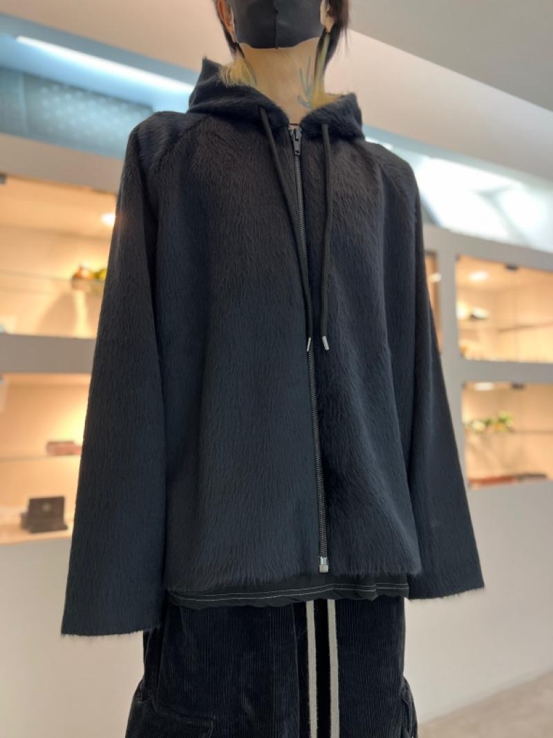 LAD MUSICIAN / SHAGGY SWEAT ZIP UP PARKA 