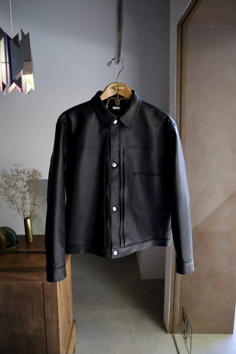 A.PRESSE ץå 1st Type Leather Jacket(25SAP-01-01H)BLACK1130()ȯ! 