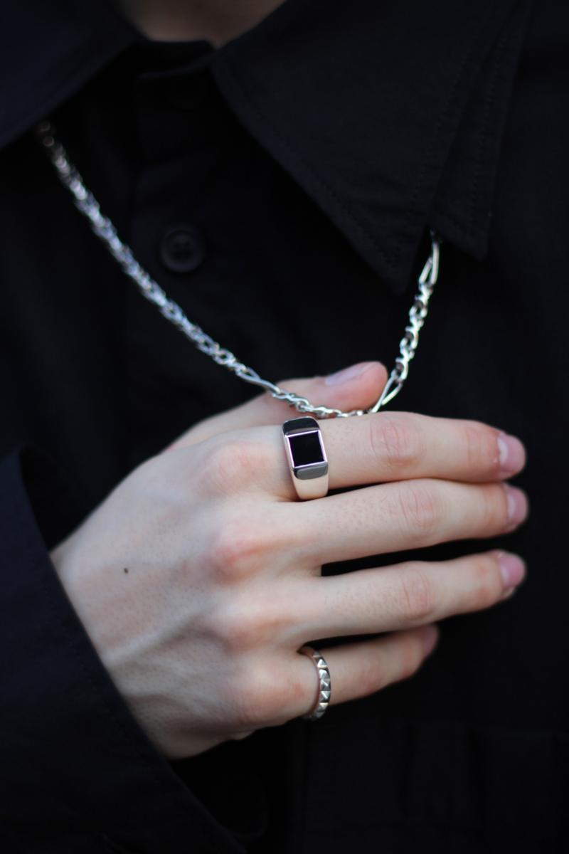 dip/ǥå square onyx ring/˥ silver925 15,000 ץʤΤ¸ߴΤ󥰡 ˥åȤܤŷХ˥۱μˡѤαᤷƤޤ